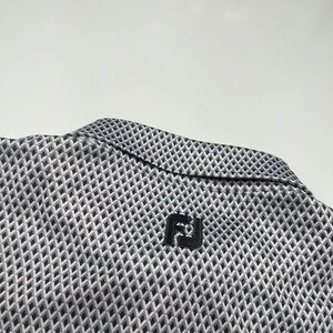 Men's White Patterned Shirt